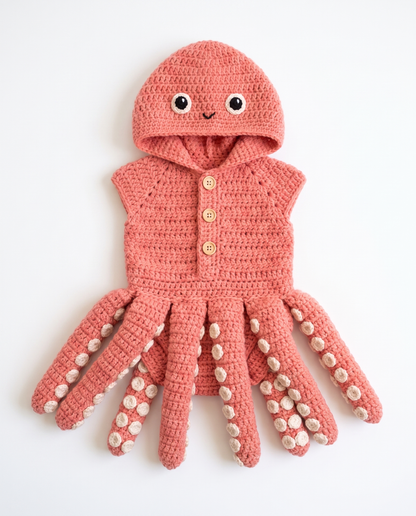 Cozy Baby Octopus Suit