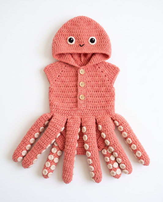 Cozy Baby Octopus Suit